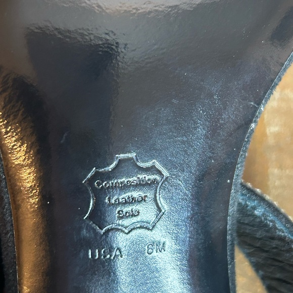 Browns Open Toe Sandal/Shoes with Silver Sparkle Jewelled Detail - Picture 5 of 5